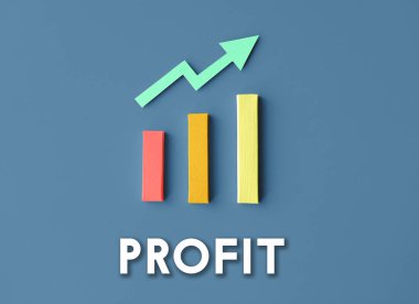 Grafik büyüme başarı kavramı
