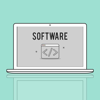Web tasarım şablonu dizüstü