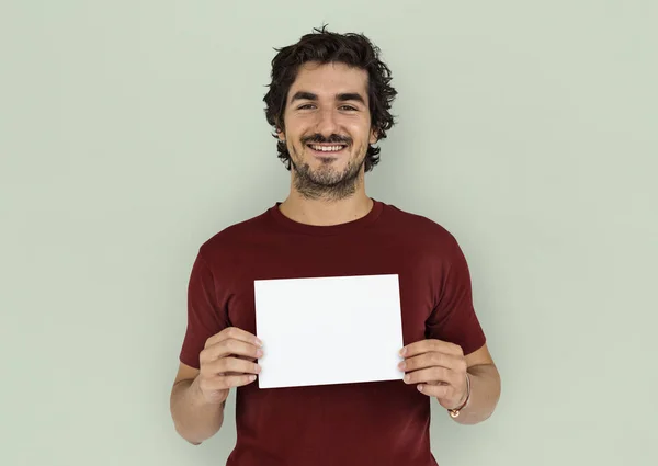 Man posing in studio — Stock Photo, Image