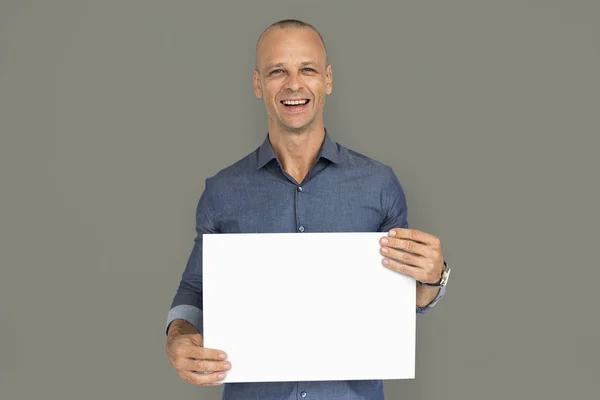 Hombre posando en estudio — Foto de Stock