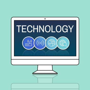 Web tasarım şablonu monitör