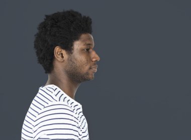 Güven Afrika adam yüz 