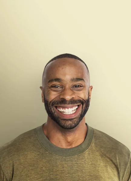 Portrait of African Man Smiling — Stock Photo, Image