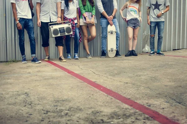 Concepto de estilo de cultura para adolescentes — Foto de Stock