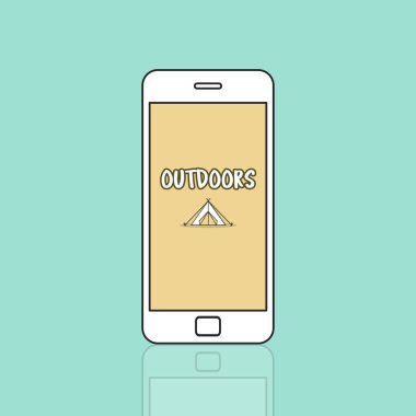 Web tasarım şablonu cep telefonu