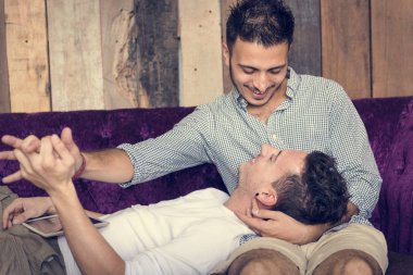 birlikte mutlu bir Gay çift