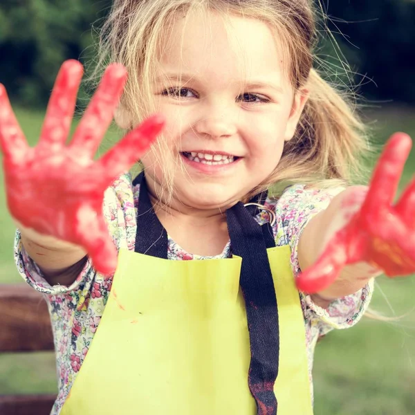 Pittura per l'apprendimento dei bambini — Foto Stock