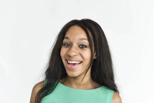 Afro-américaine femme dans le studio — Photo