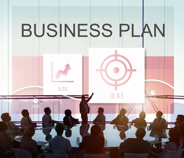 Group of Business People at meeting — Stock Photo, Image