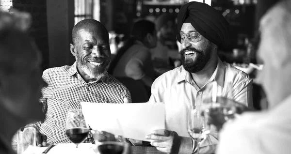 Business People in restaurant — Stock Photo, Image