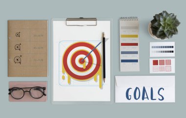 Notlar kırtasiye ve Paperworks kavramı