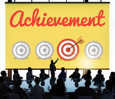 Toplantıda bir grup iş adamı