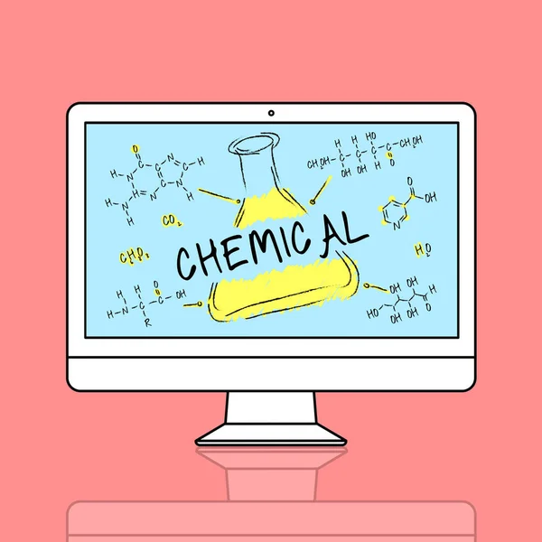 网页设计模板监控 — 图库照片