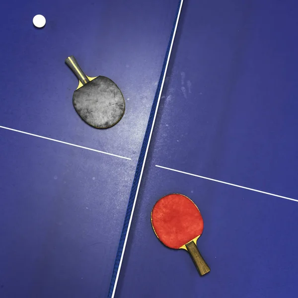 Tischtennis-Konzept — Stockfoto