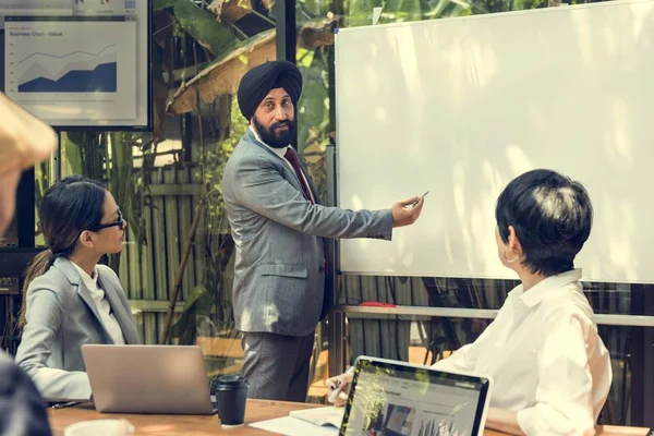 Business People Working in conference room — Stock Photo, Image