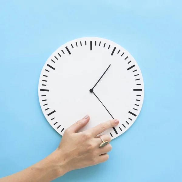 Нагадування годинник і концепція часу — стокове фото