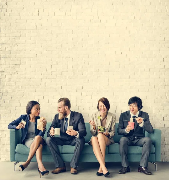 Business team a pranzo — Foto Stock