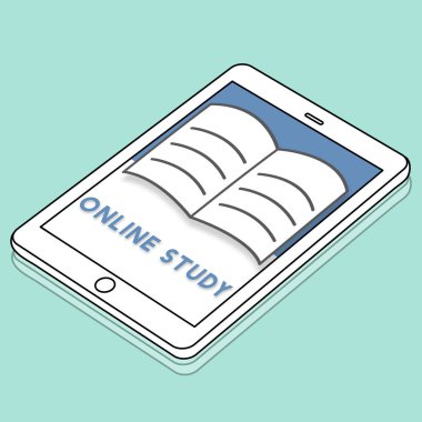 Web tasarım şablonu dijital tablet