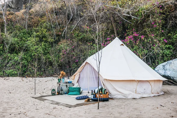 Camping tente Concept — Photo