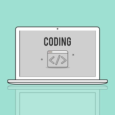 Web tasarım şablonu dizüstü