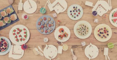 Parti için hizmet tablo