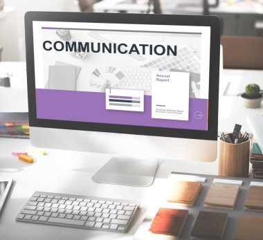 bilgisayar monitöründe tablo