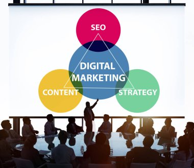 Grup toplantısında iş insan