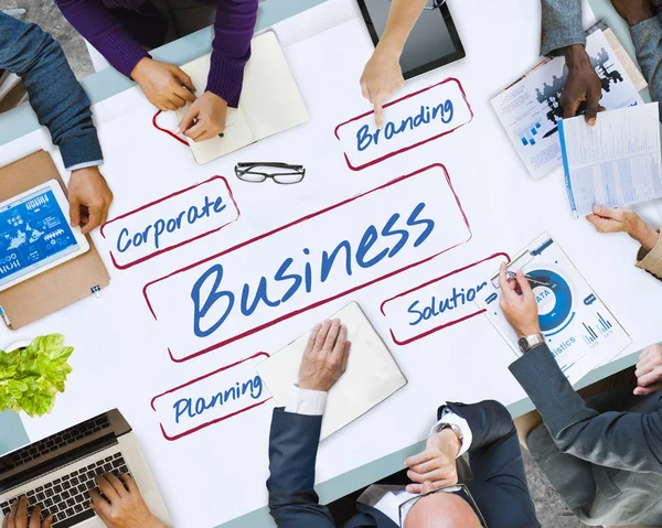 Gente de negocios en reunión . — Foto de Stock