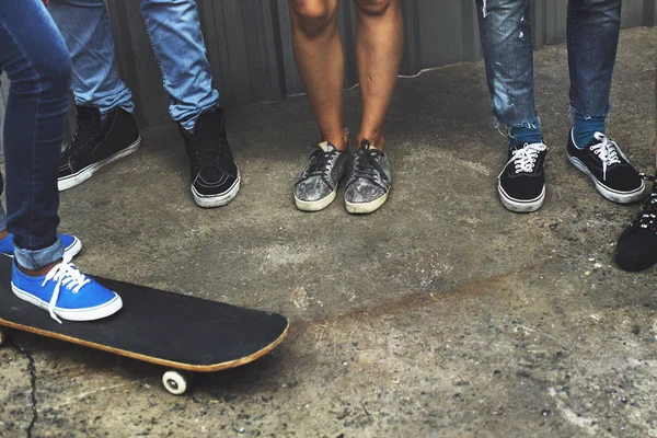 Tonåringar kultur stil koncept — Stockfoto