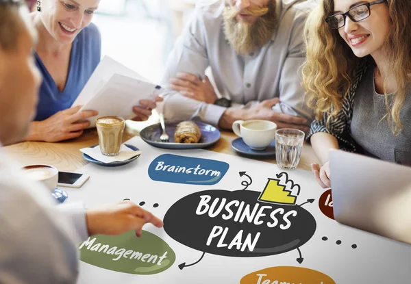 Diverse people at the meeting — Stock Photo, Image