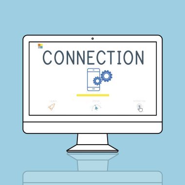 Web tasarım şablonu monitör