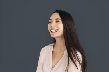 çekici bir kadın Studio