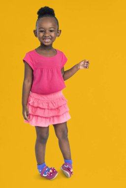 Küçük Afrikalı kız Studio 