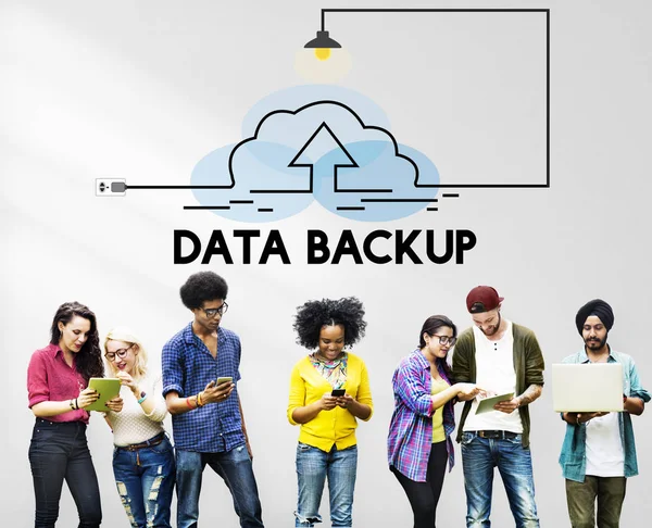 Farklı devisces kullanan öğrenciler