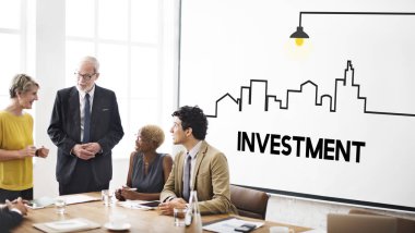 Ofiste çalışan iş ekibi.