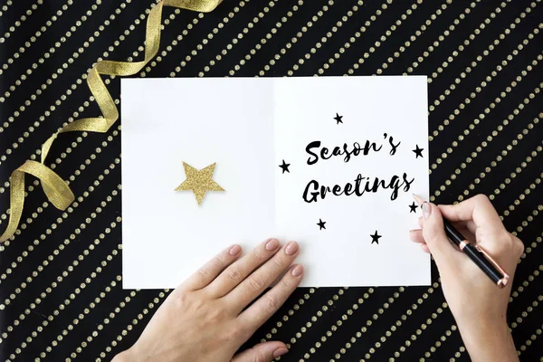 Salud por el concepto de Navidad —  Fotos de Stock