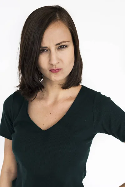 Young Woman posing in studio — Stock Photo, Image