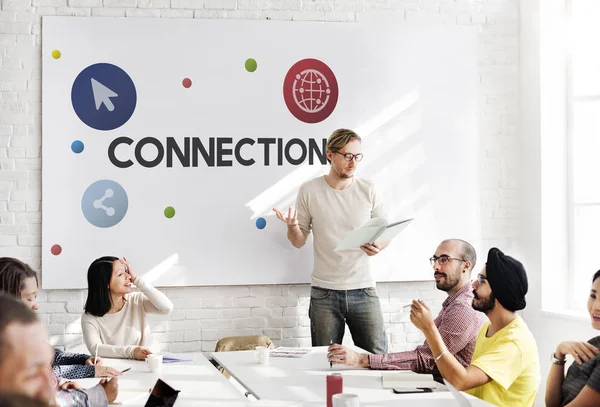 Business people at meeting — Stock Photo, Image