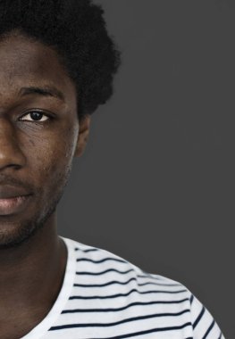 Güven Afrika adam yüz 