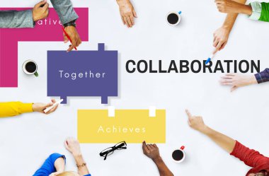 Çeşitlilik insanlar toplantıda çalışma 