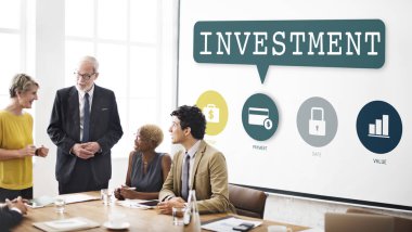 Ofiste çalışan iş ekibi.