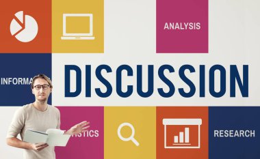 Poster çalışma iş adamı