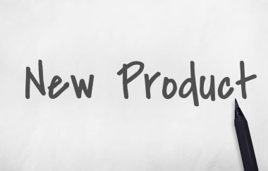  Marker ile kağıt üzerinde metin 