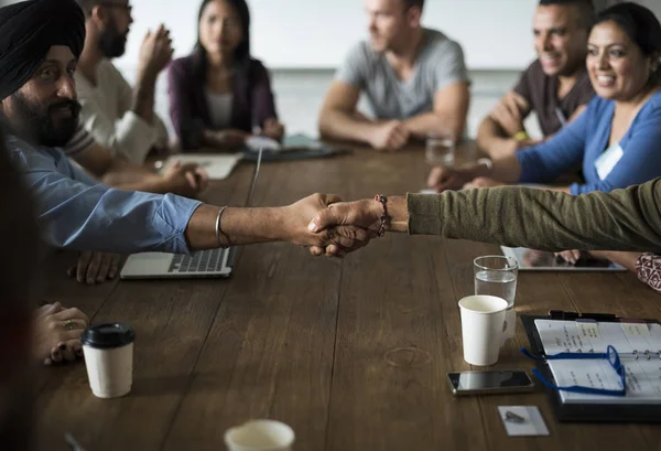 People at the Meeting in Office — Stock Photo, Image