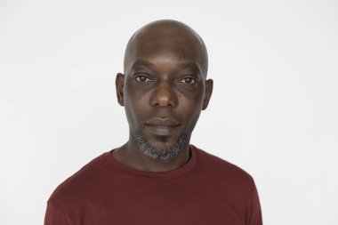 Casual Afrika adam yüz