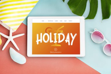 Dijital tablet ve yaz koleksiyonu
