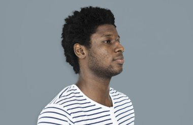 Güven Afrika adam yüz 