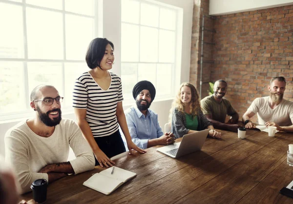 People at the Meeting in Office — Stock Photo, Image