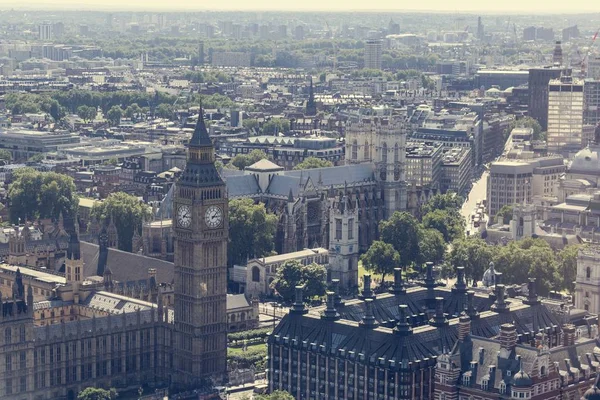 Big Ben e Camere del Parlamento — Foto Stock