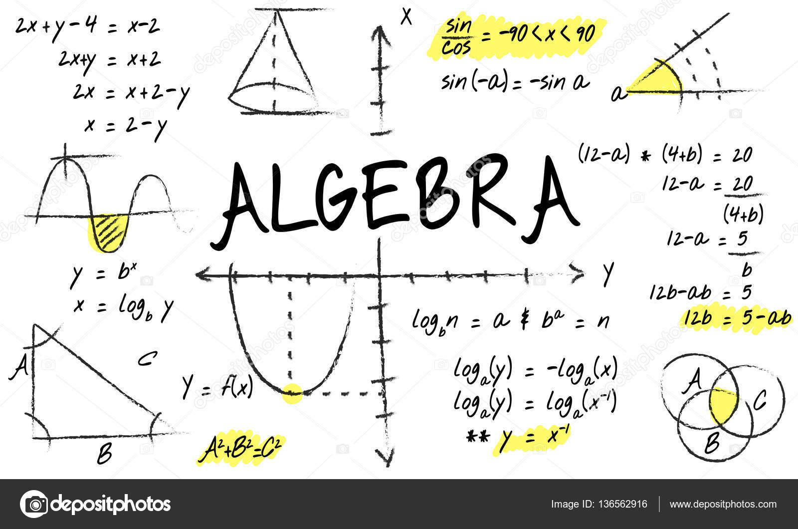 Álgebra fotos de stock, imágenes de Álgebra sin royalties | Depositphotos